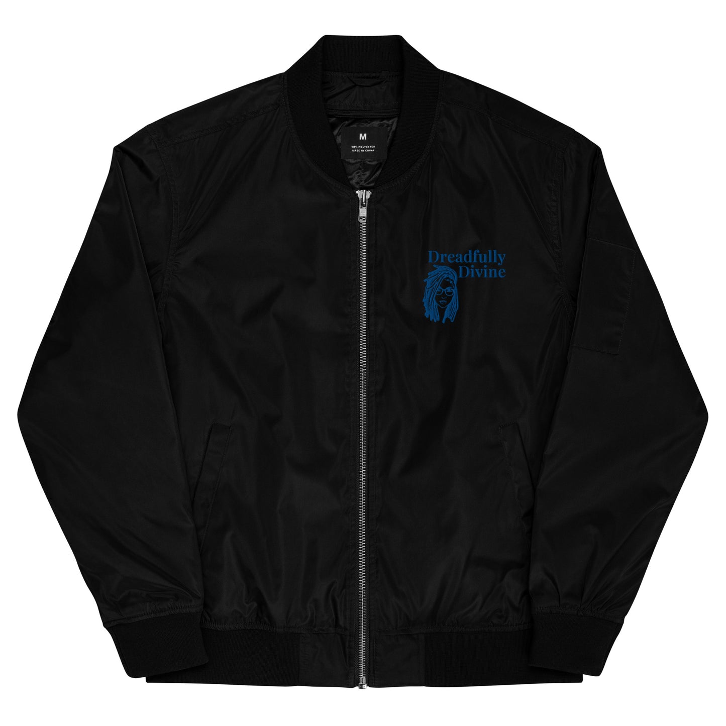 DD Woman (Blue) Unisex Premium Recycled Bomber Jacket