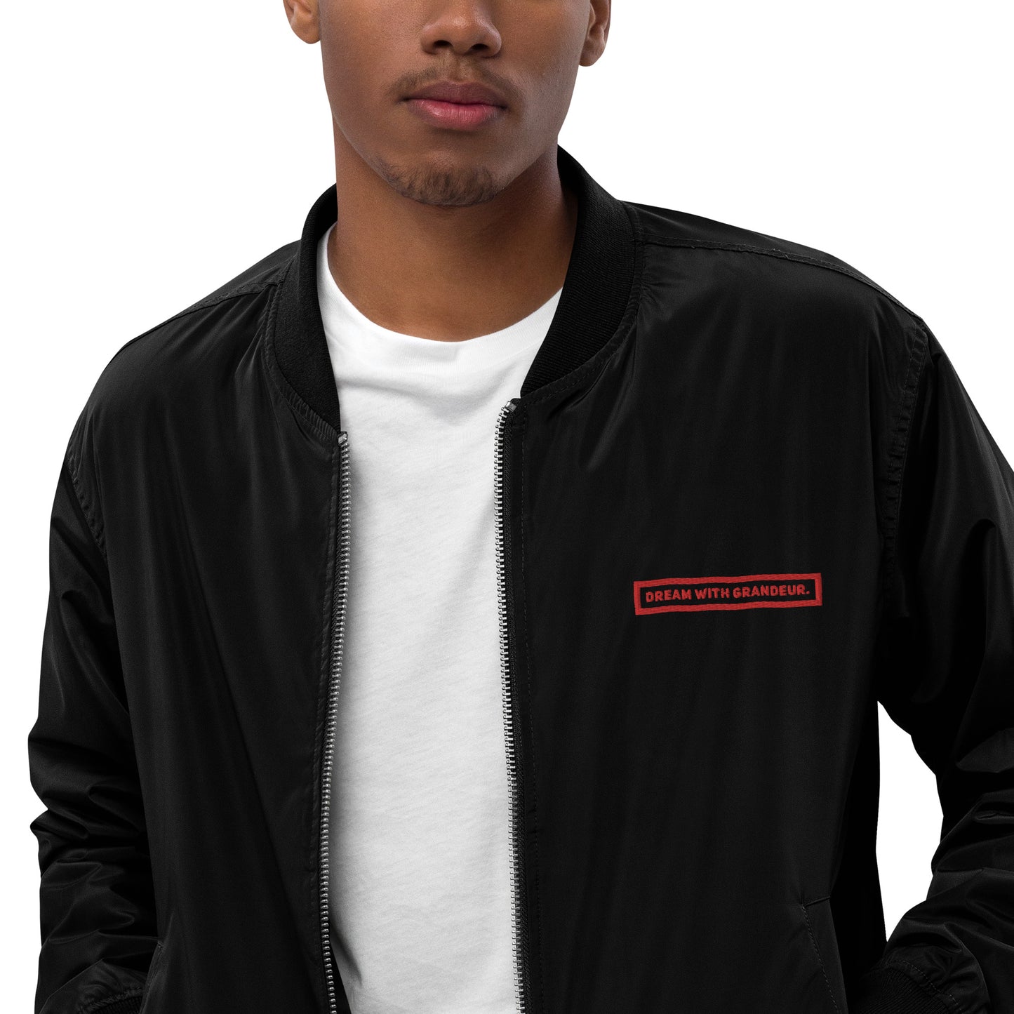 With Grandeur #2 Unisex Premium Recycled Bomber Jacket