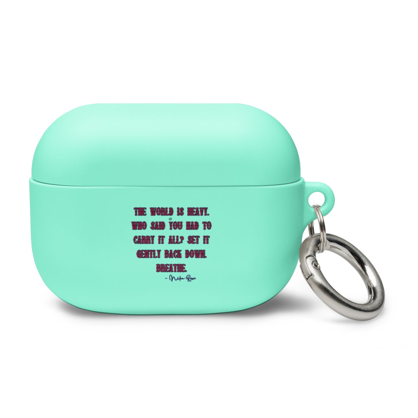 Nika's Prose Rubber Case for AirPods®