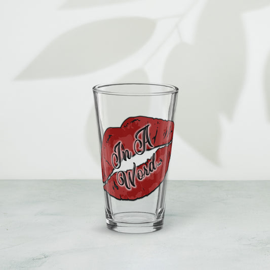 In A Word (Logo) Glass