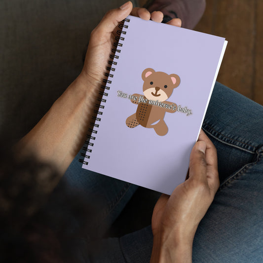 Teddy Spiral Notebook