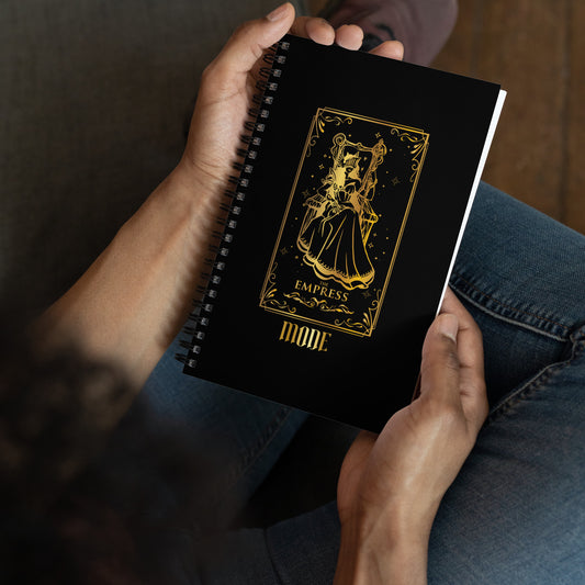 Empress (Gold) Spiral Notebook