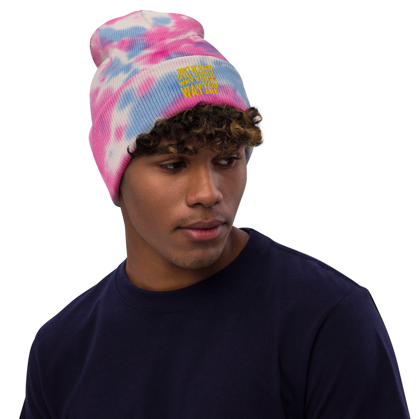 Ask Yourself #2 Tie-dye Beanie