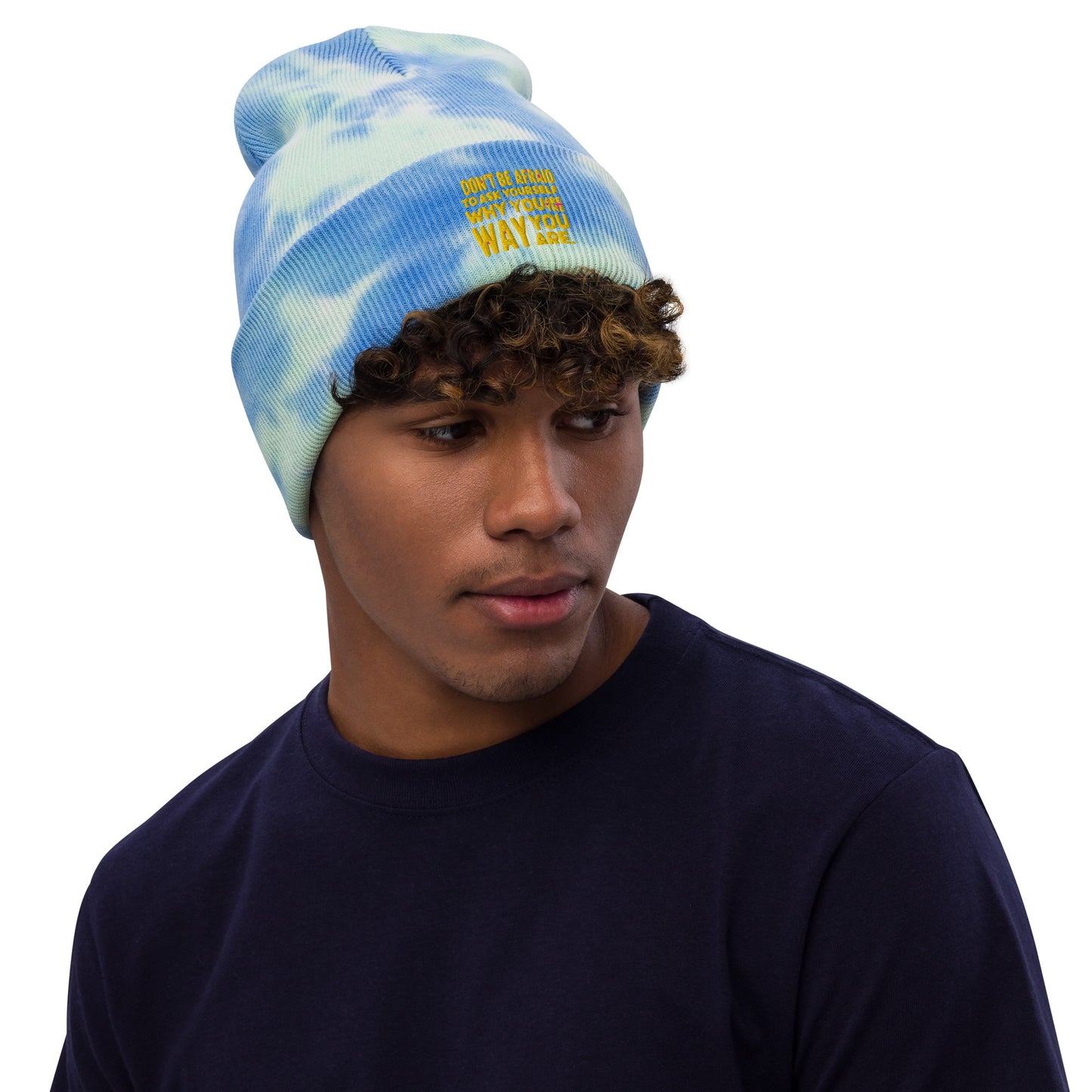 Ask Yourself #2 Tie-dye Beanie