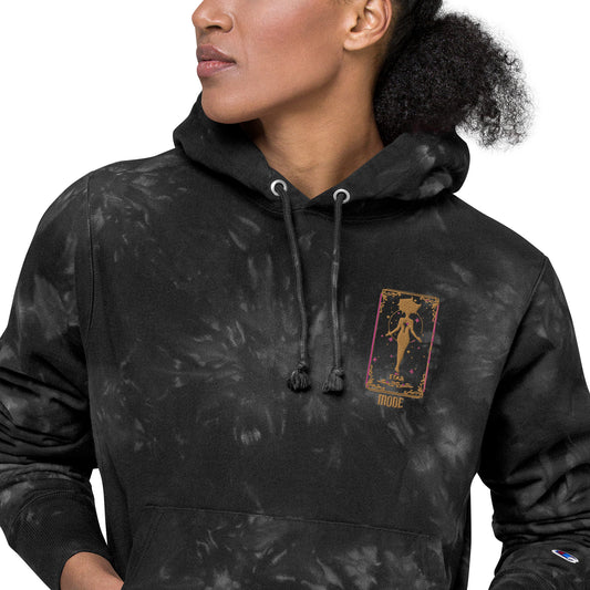 Star (Gold) Unisex Champion Tie-Dye Hoodie