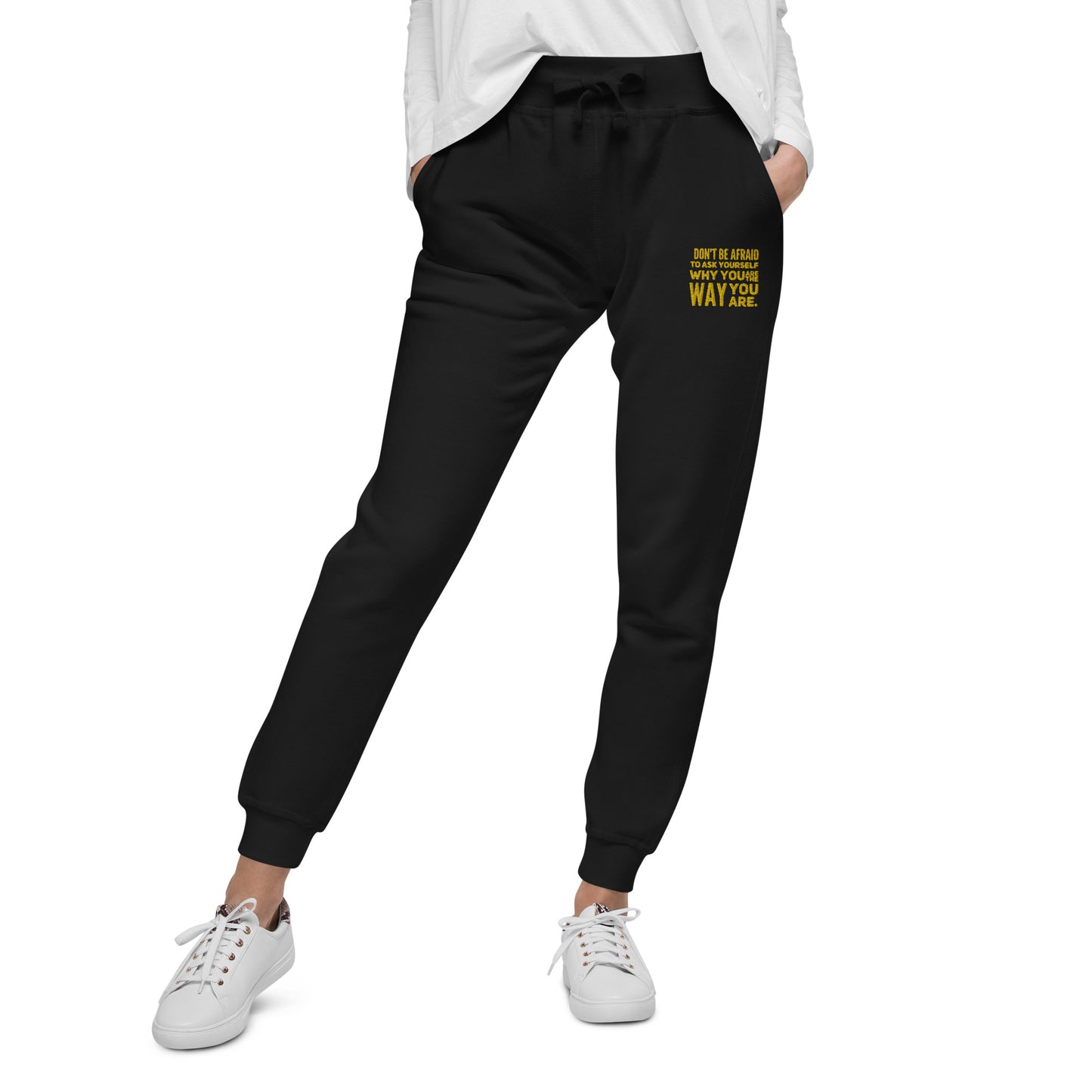 Ask Yourself #2 Unisex Fleece Sweatpants