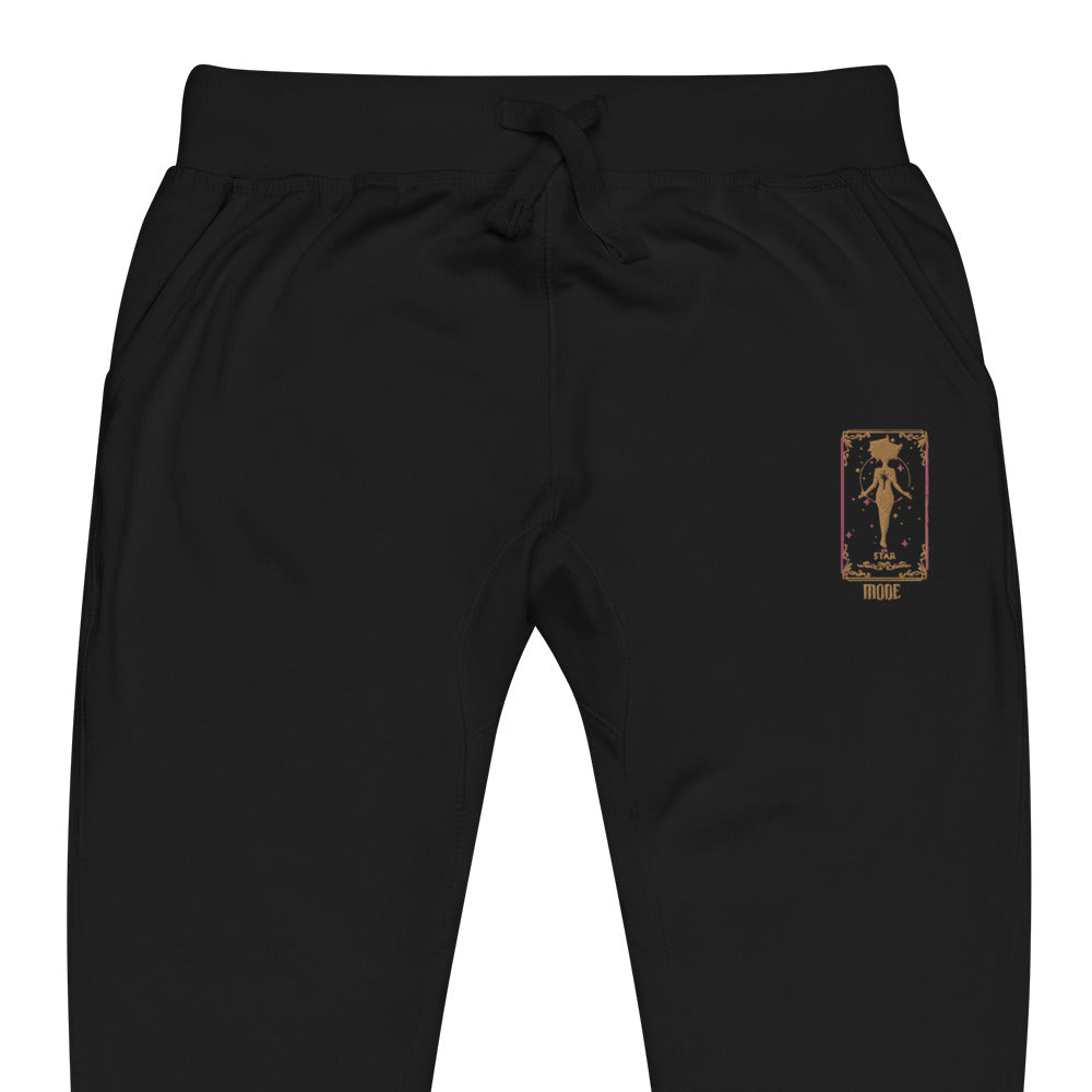 Star (Gold) Unisex Fleece Sweatpants