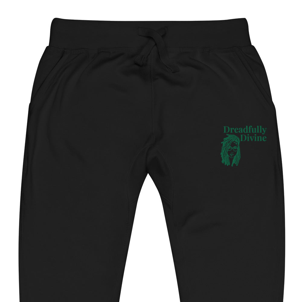 DD Woman (Green) Unisex Fleece Sweatpants