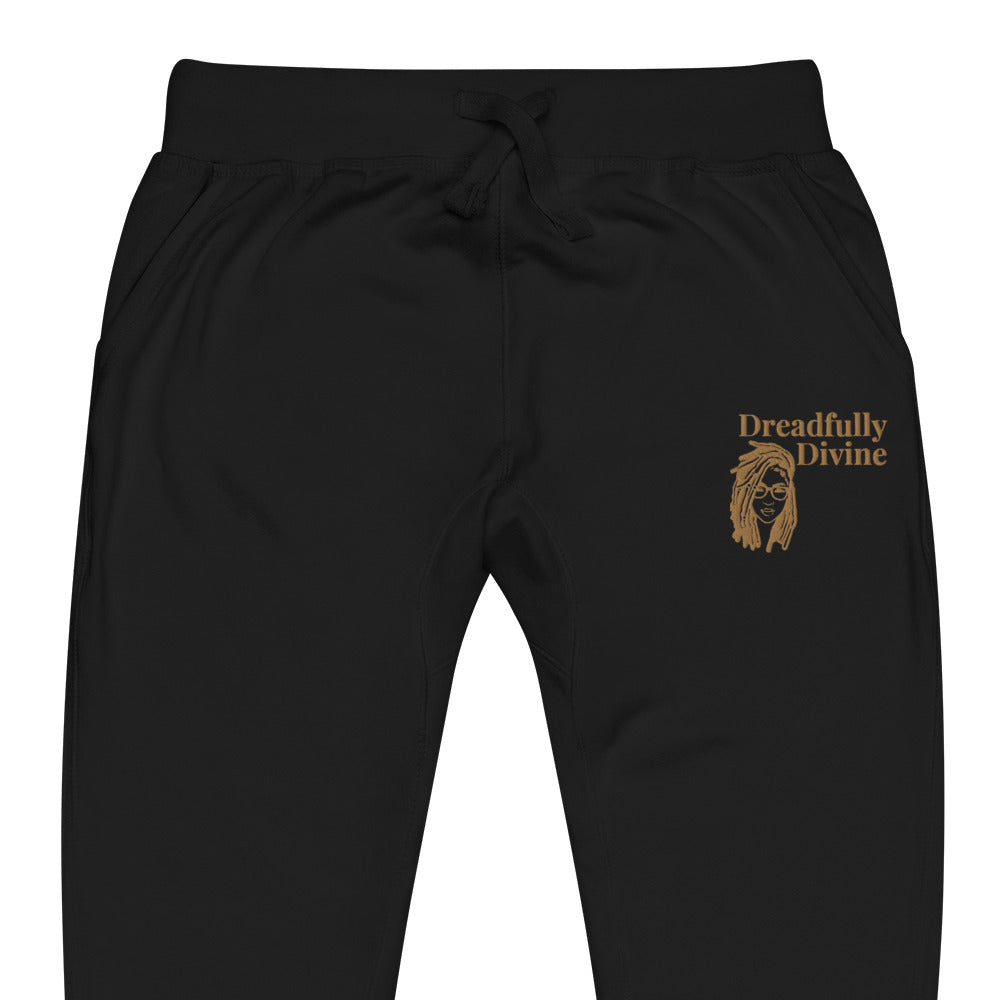 DD Woman (Gold) Unisex Fleece Sweatpants