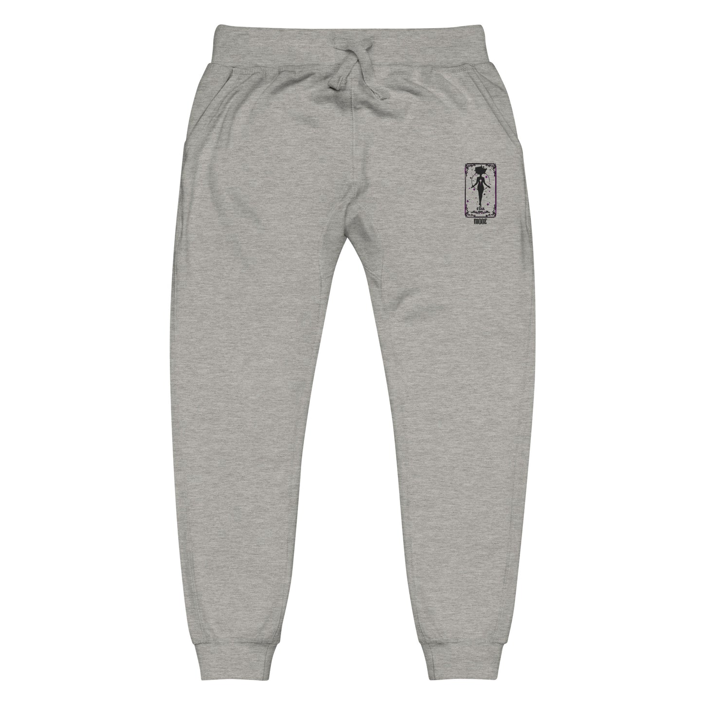 Star (Black) Unisex Fleece Sweatpants