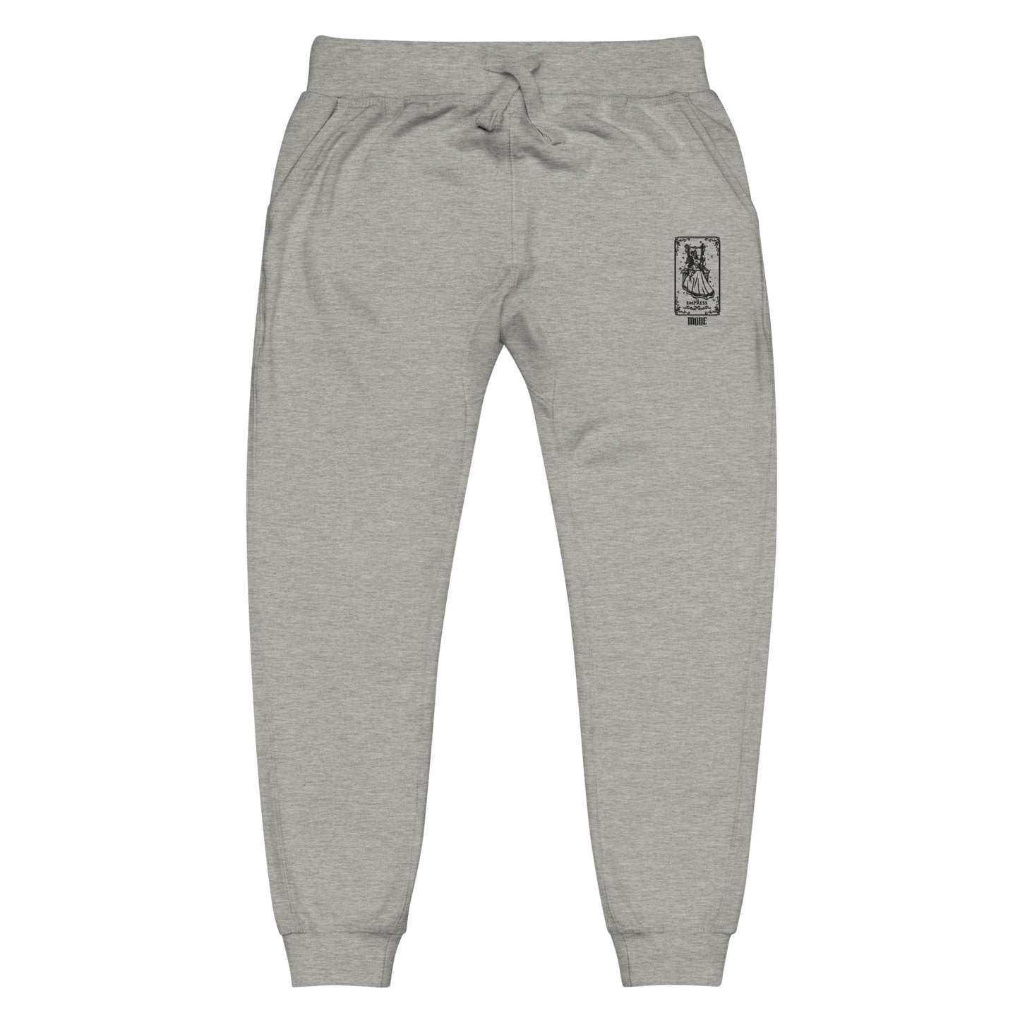 Empress (Black) Unisex Fleece Sweatpants