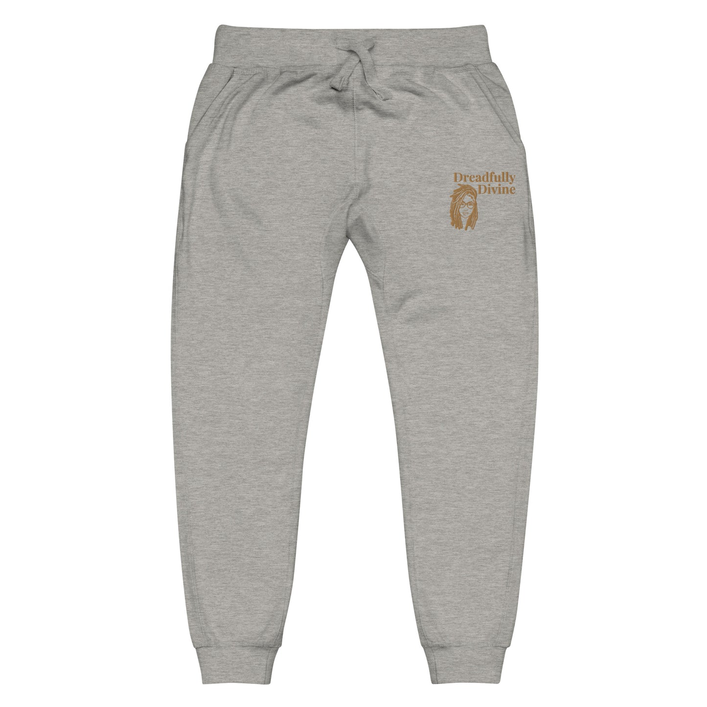 DD Woman (Gold) Unisex Fleece Sweatpants