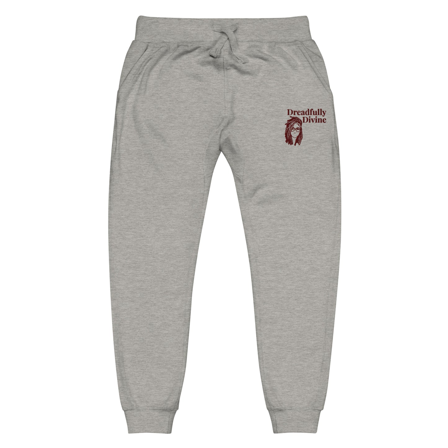 DD Woman (Maroon) Unisex Fleece Sweatpants