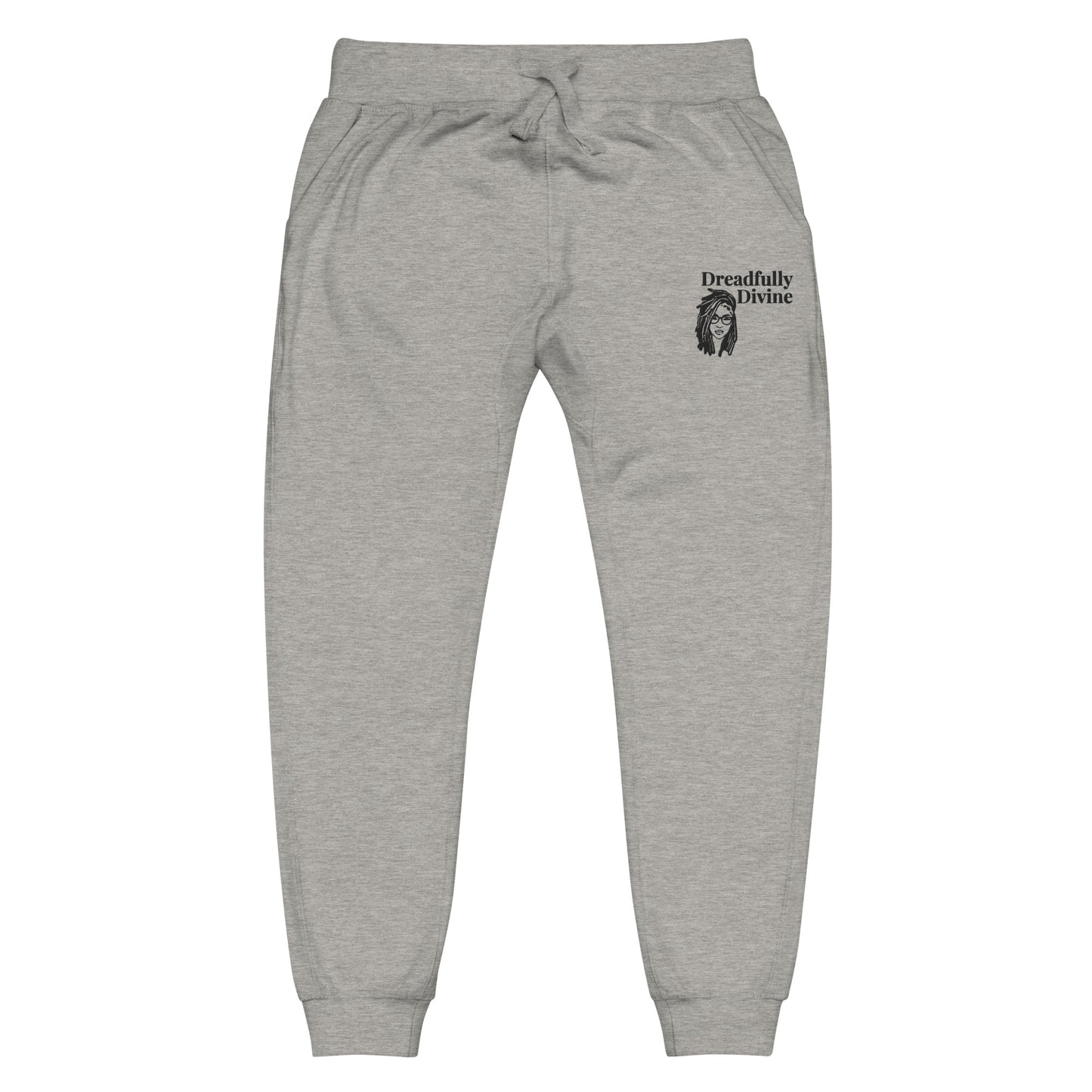 DD Woman (Black) Unisex Fleece Sweatpants