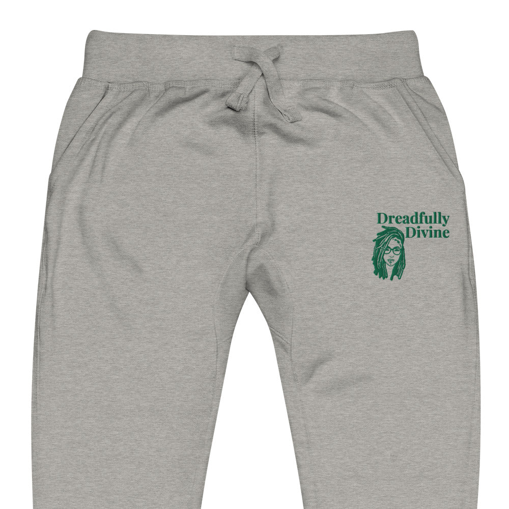 DD Woman (Green) Unisex Fleece Sweatpants