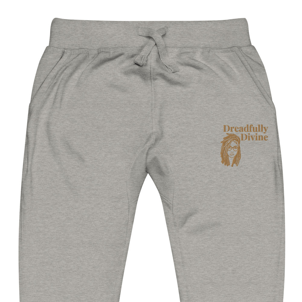 DD Woman (Gold) Unisex Fleece Sweatpants