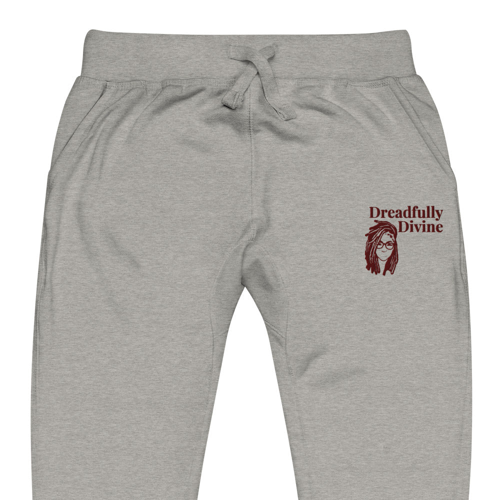 DD Woman (Maroon) Unisex Fleece Sweatpants