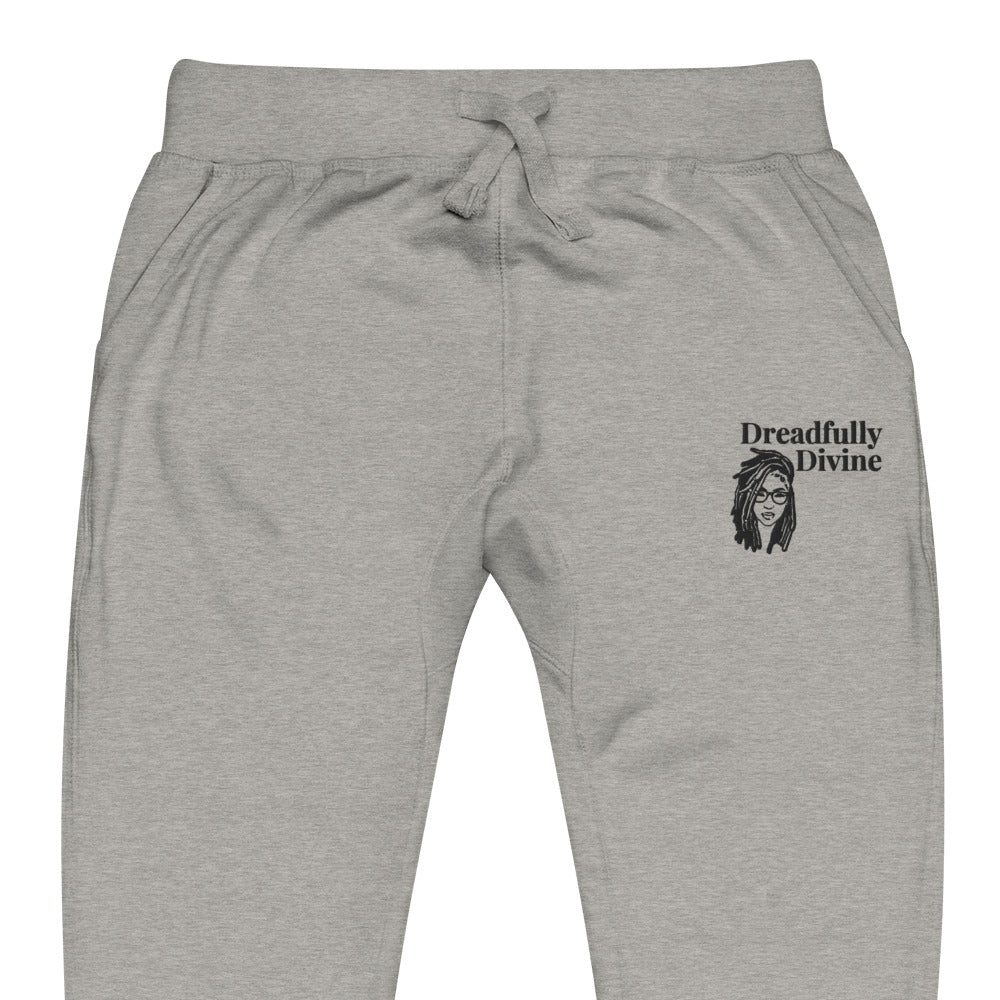 DD Woman (Black) Unisex Fleece Sweatpants