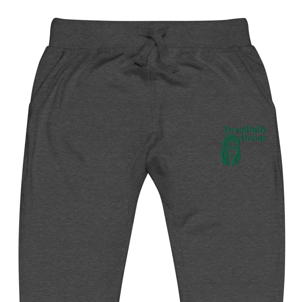 DD Woman (Green) Unisex Fleece Sweatpants