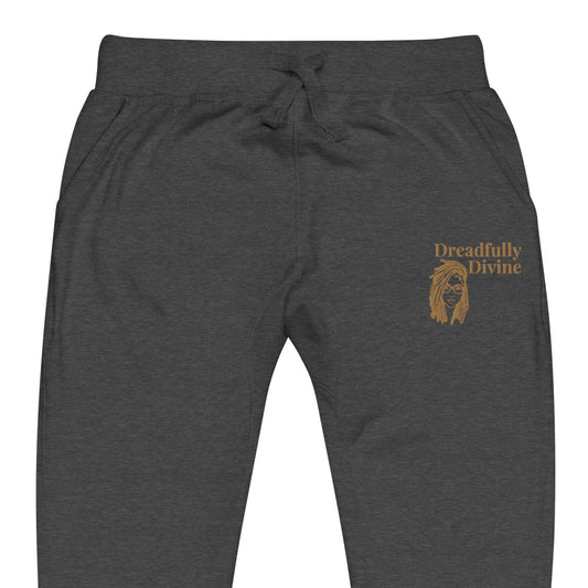 DD Woman (Gold) Unisex Fleece Sweatpants