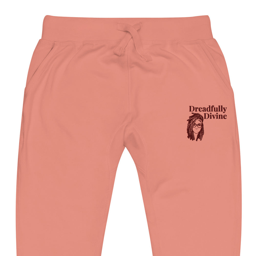 DD Woman (Maroon) Unisex Fleece Sweatpants