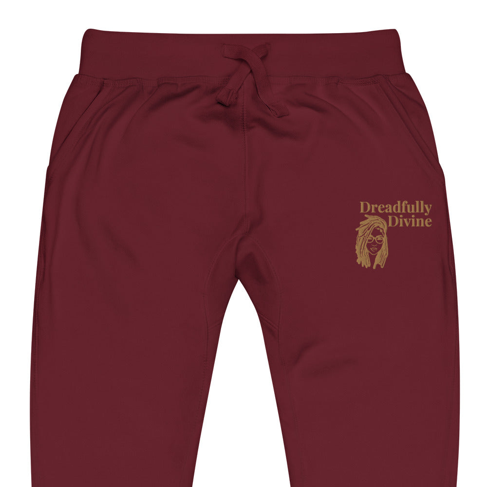 DD Woman (Gold) Unisex Fleece Sweatpants