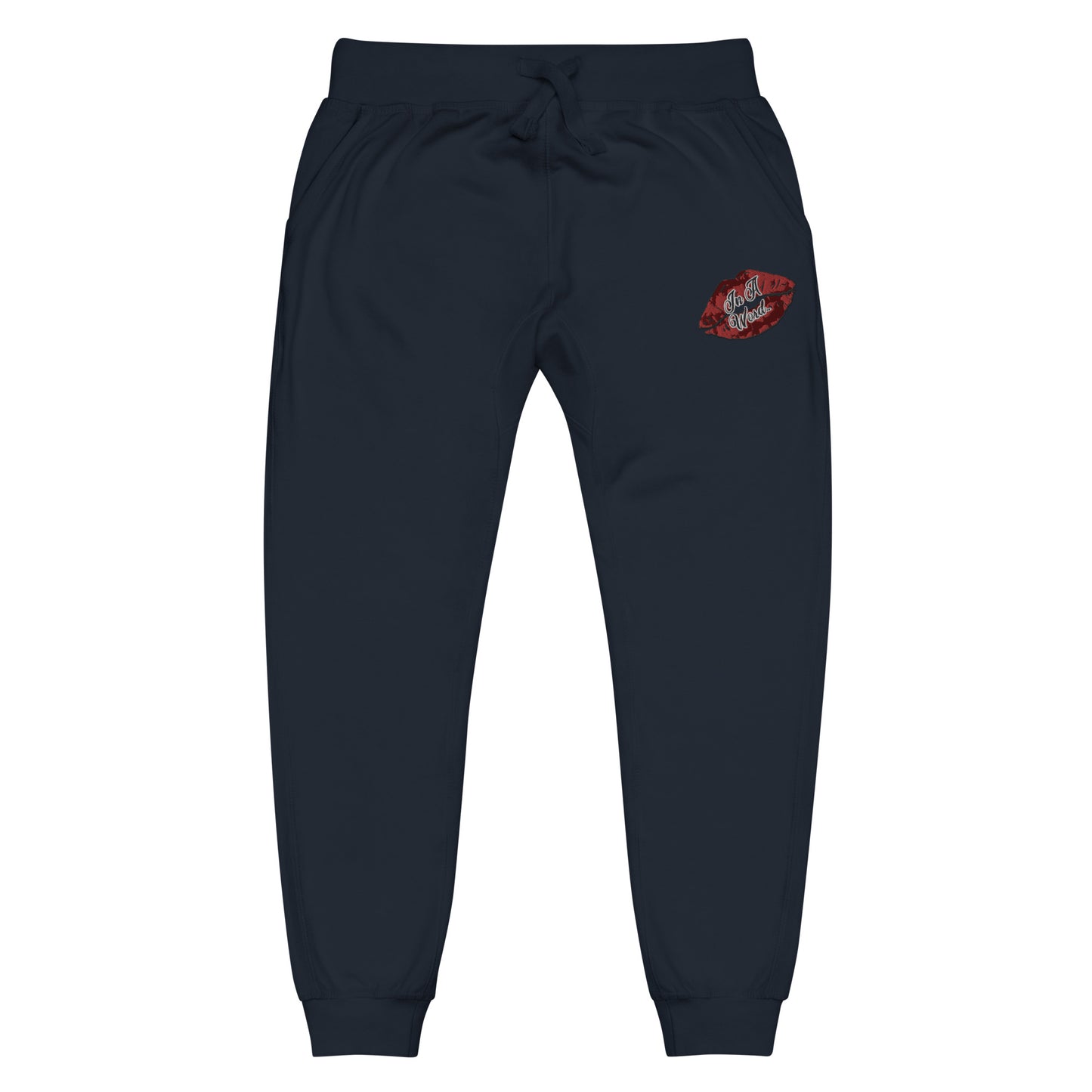 In A Word (Embroidered Logo) Unisex Fleece Sweatpants