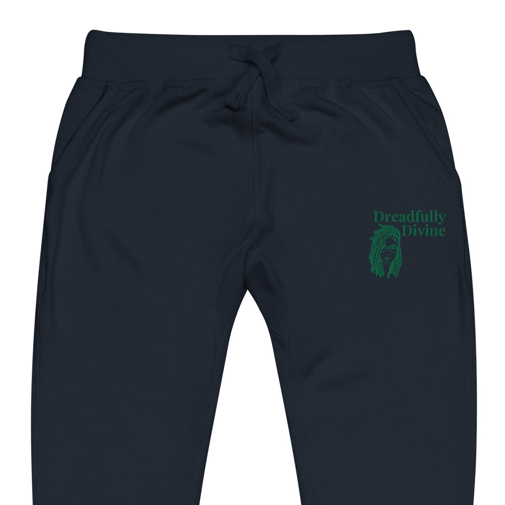 DD Woman (Green) Unisex Fleece Sweatpants