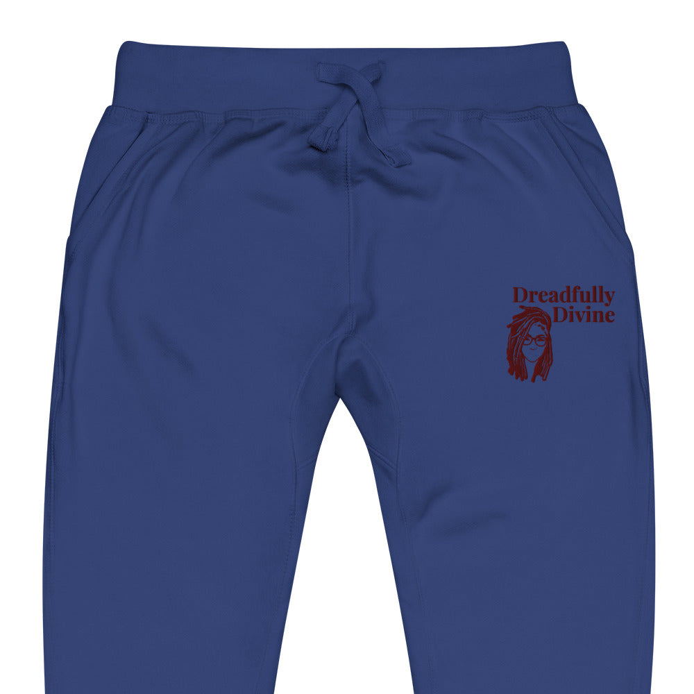 DD Woman (Maroon) Unisex Fleece Sweatpants