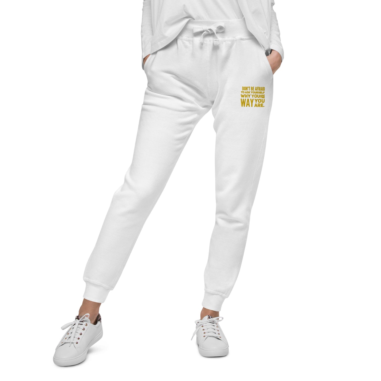 Ask Yourself #2 Unisex Fleece Sweatpants