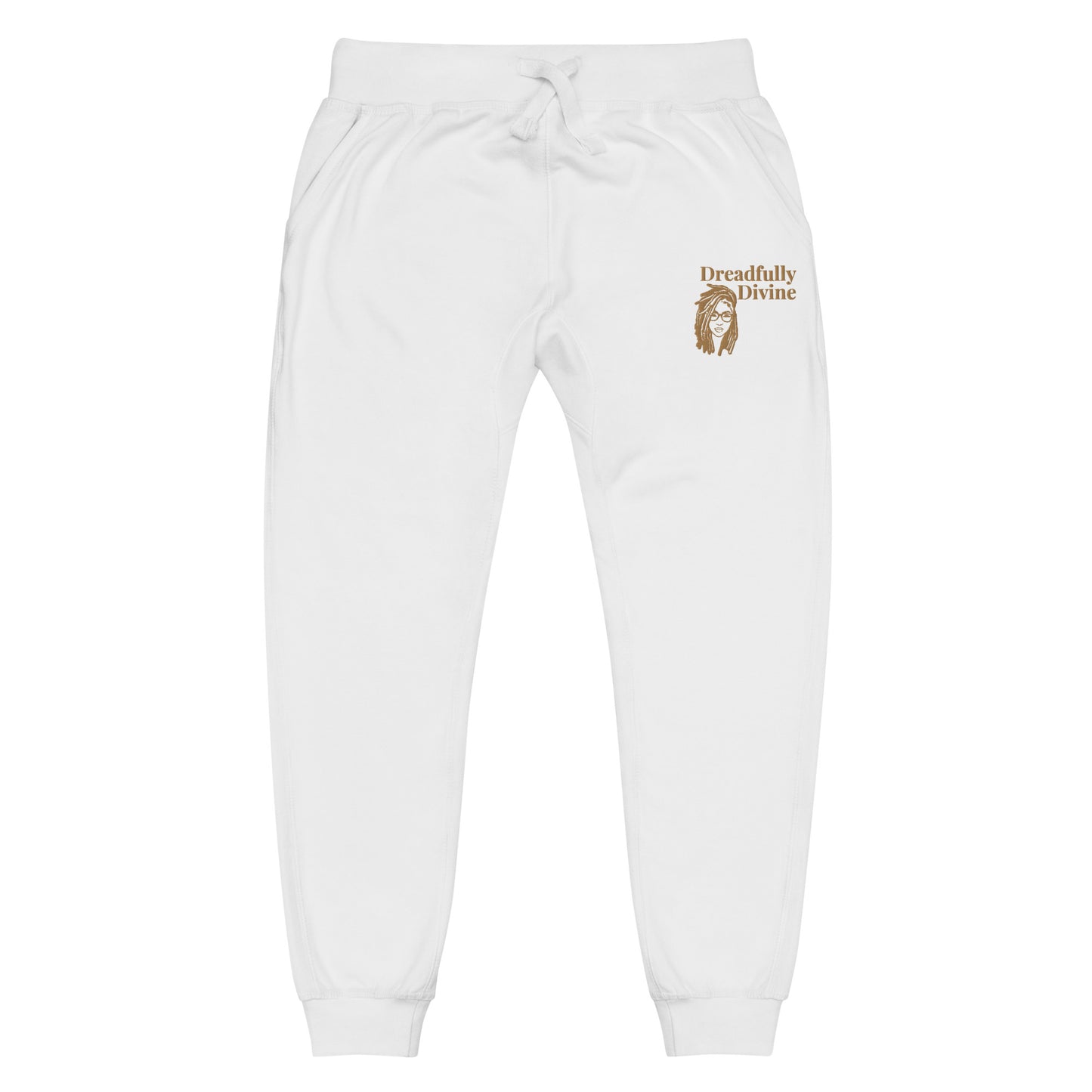 DD Woman (Gold) Unisex Fleece Sweatpants