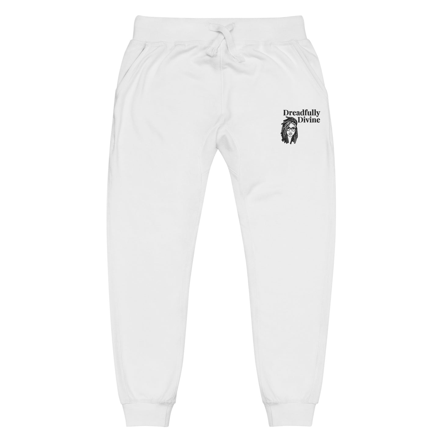 DD Woman (Black) Unisex Fleece Sweatpants