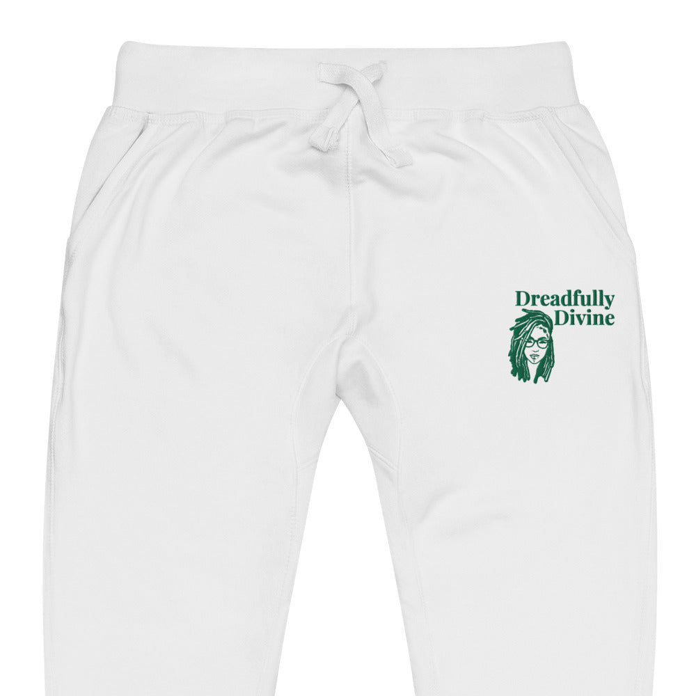 DD Woman (Green) Unisex Fleece Sweatpants