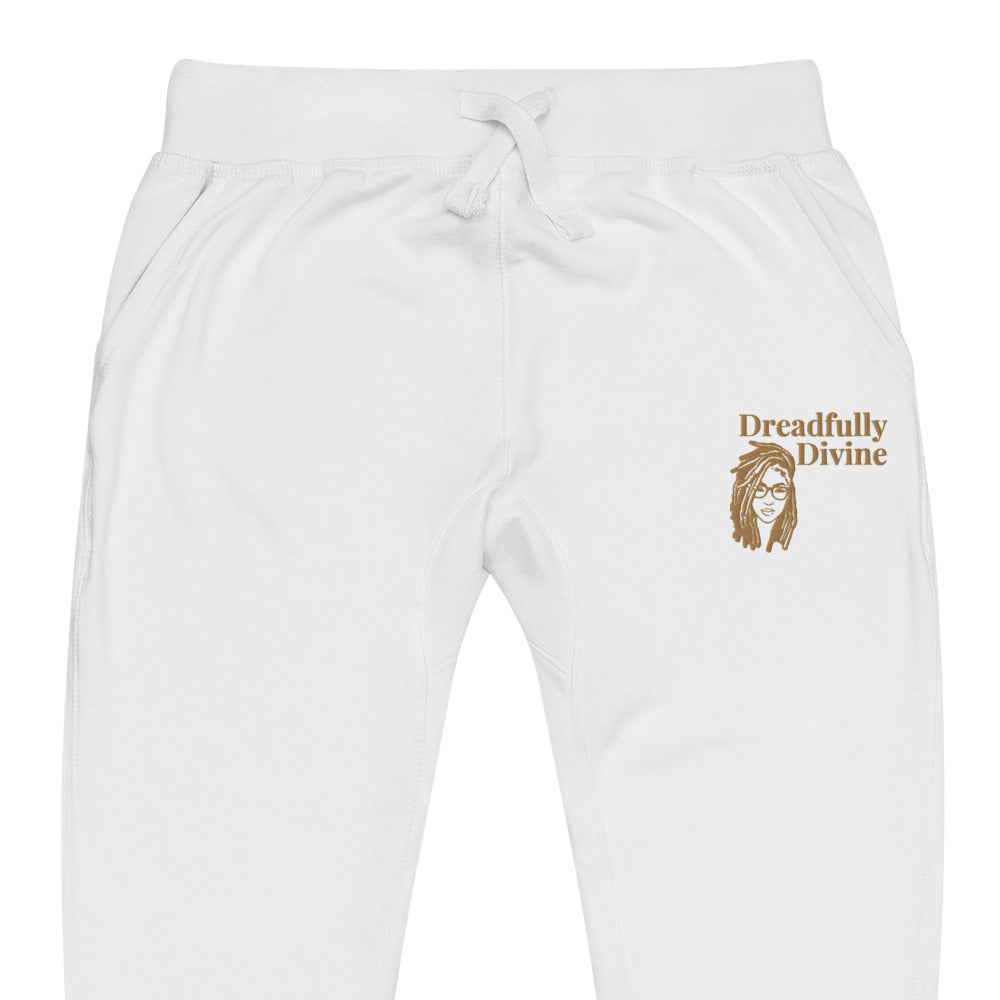 DD Woman (Gold) Unisex Fleece Sweatpants