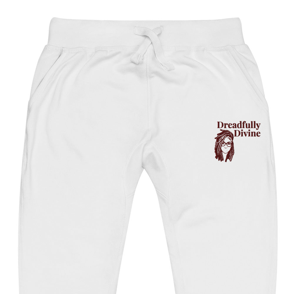 DD Woman (Maroon) Unisex Fleece Sweatpants