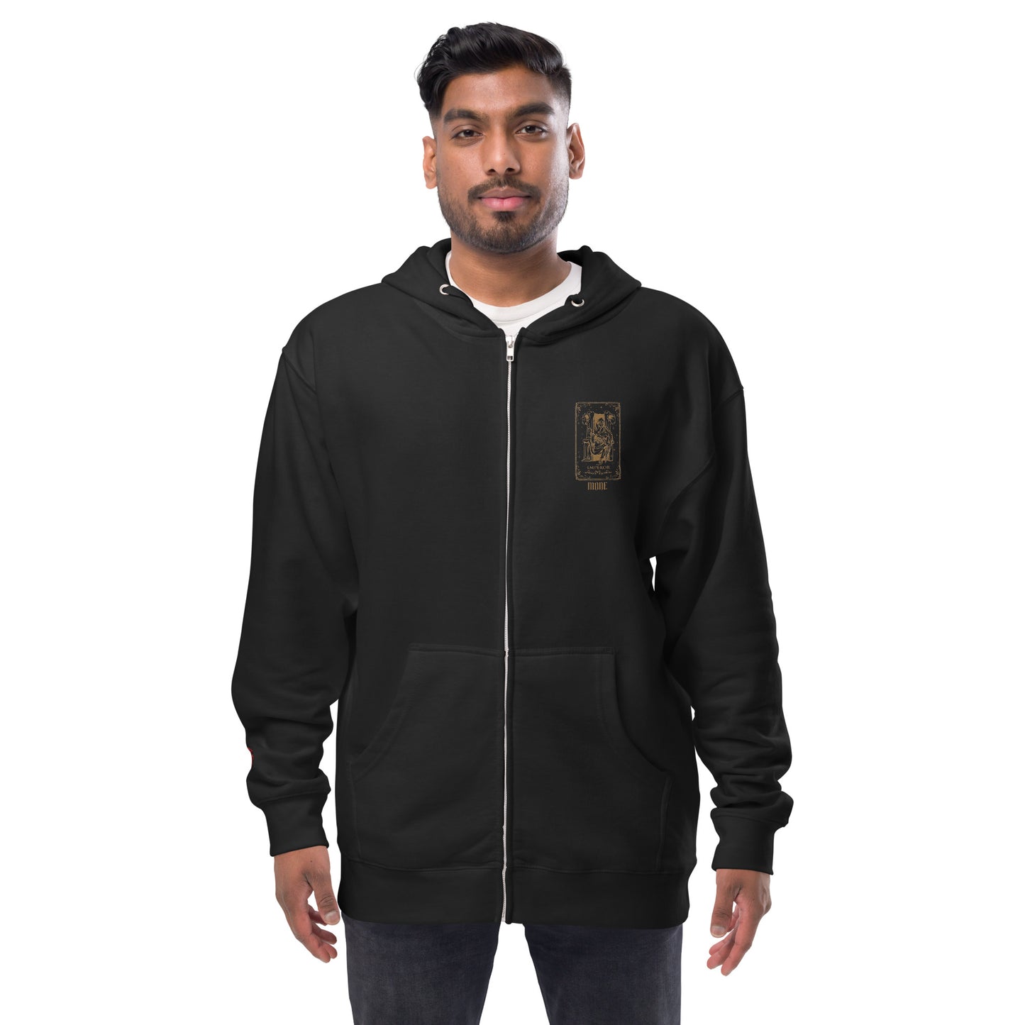 Emperor (Gold) Unisex Fleece Zip Up Hoodie