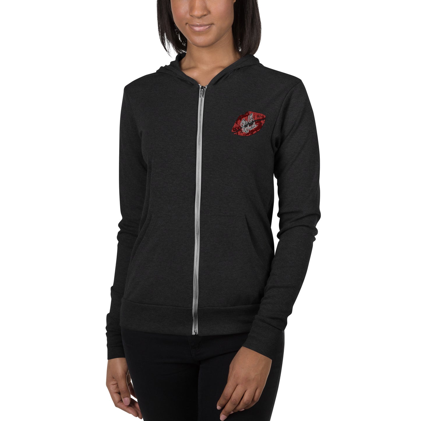 In A Word (Logo) Unisex Zip Hoodie