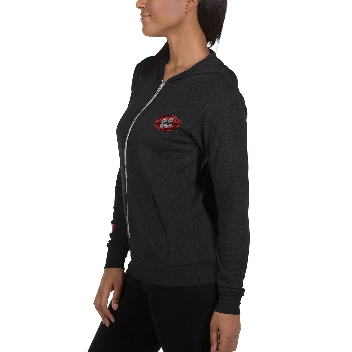 In A Word (Logo) Unisex Zip Hoodie