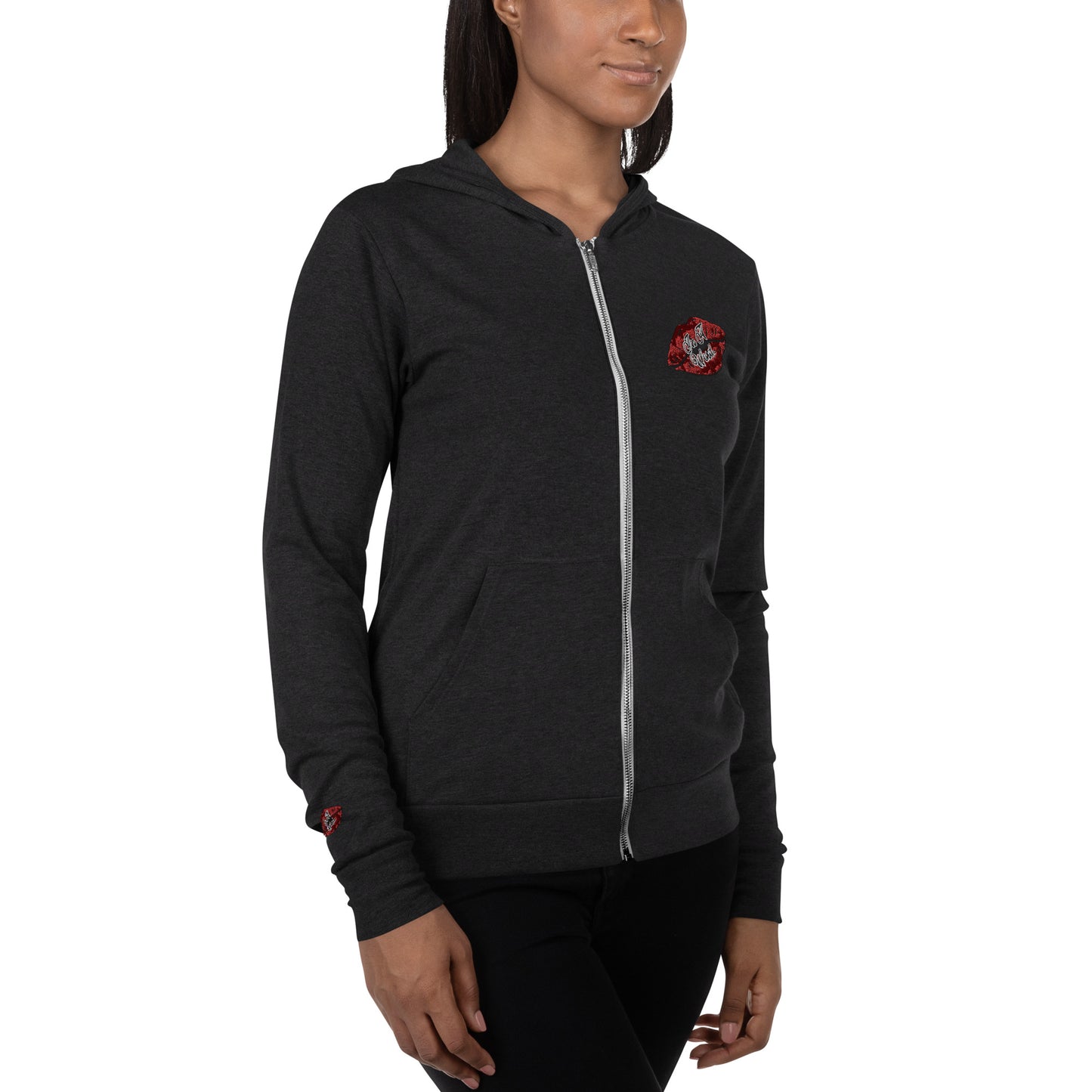 In A Word (Logo) Unisex Zip Hoodie