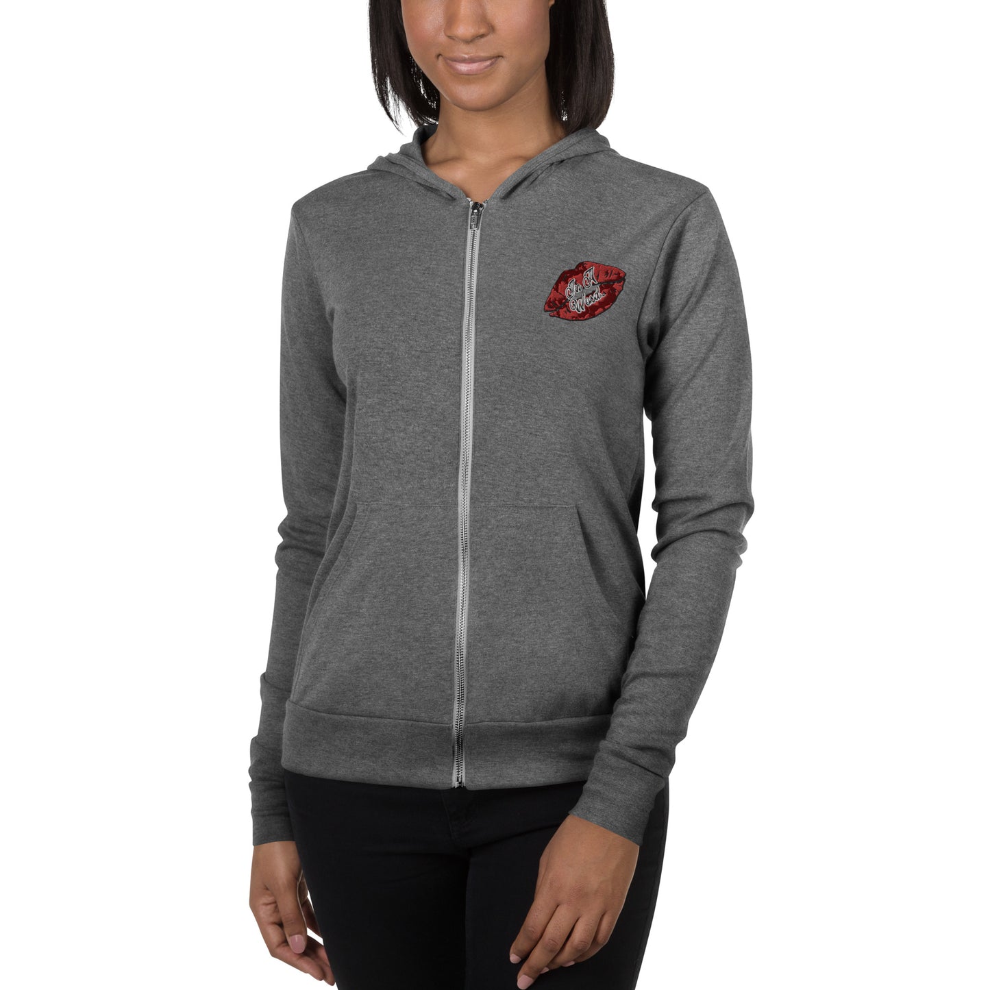 In A Word (Logo) Unisex Zip Hoodie