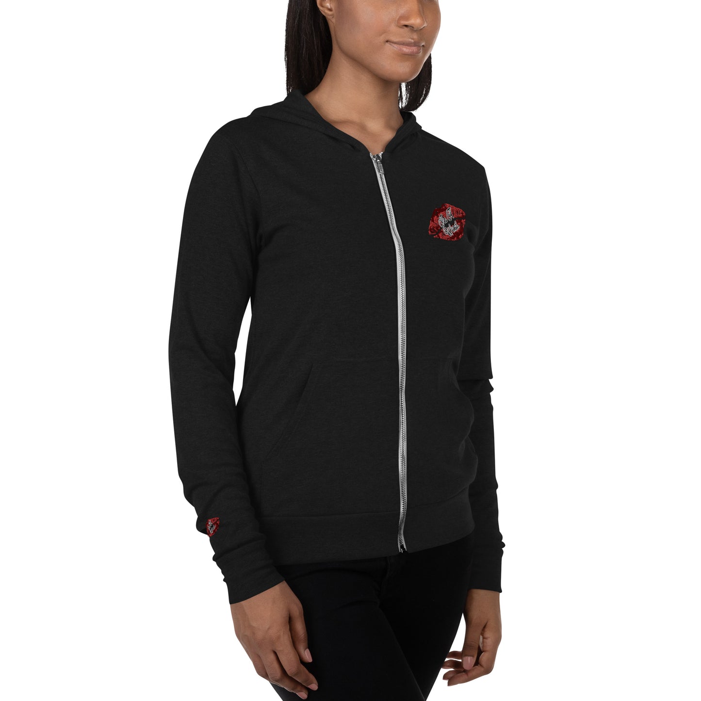 In A Word (Logo) Unisex Zip Hoodie