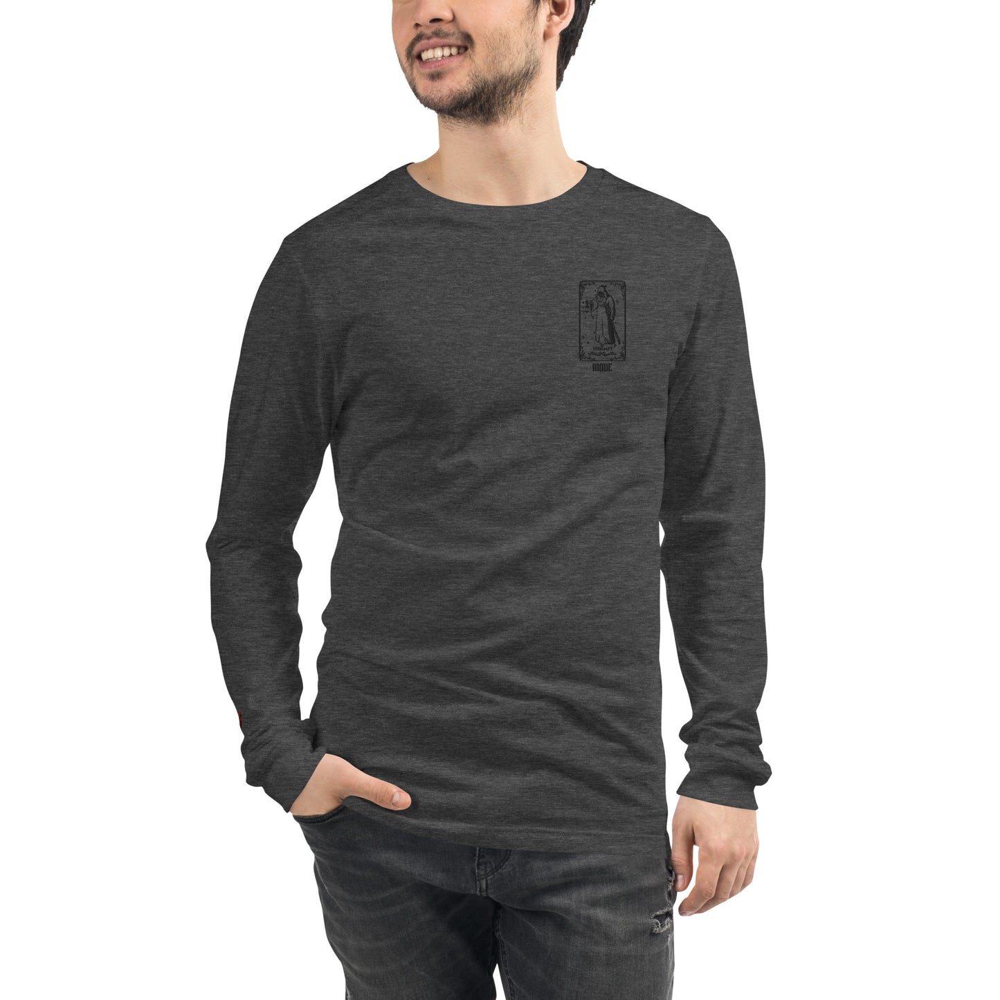 Hermit (Black) Unisex Long Sleeve Tee