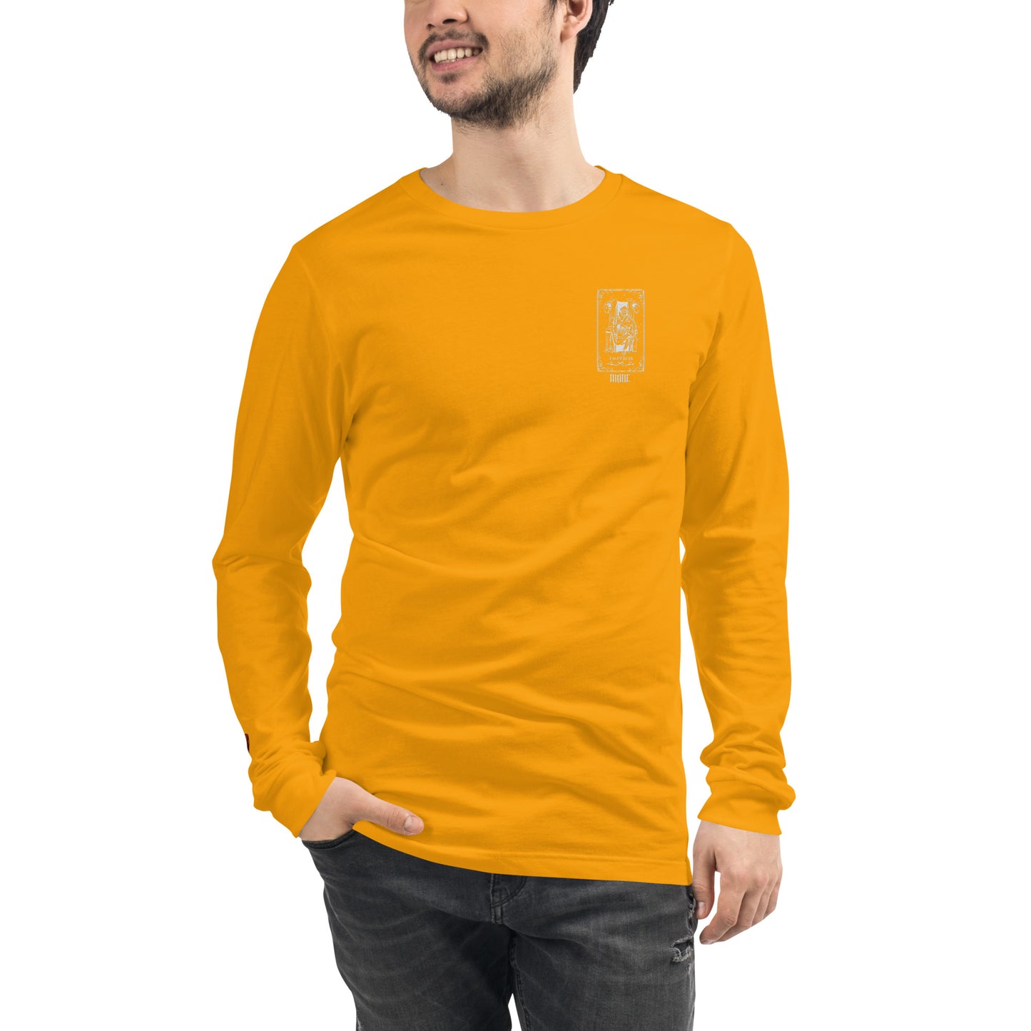 Emperor (White) Unisex Long Sleeve Tee