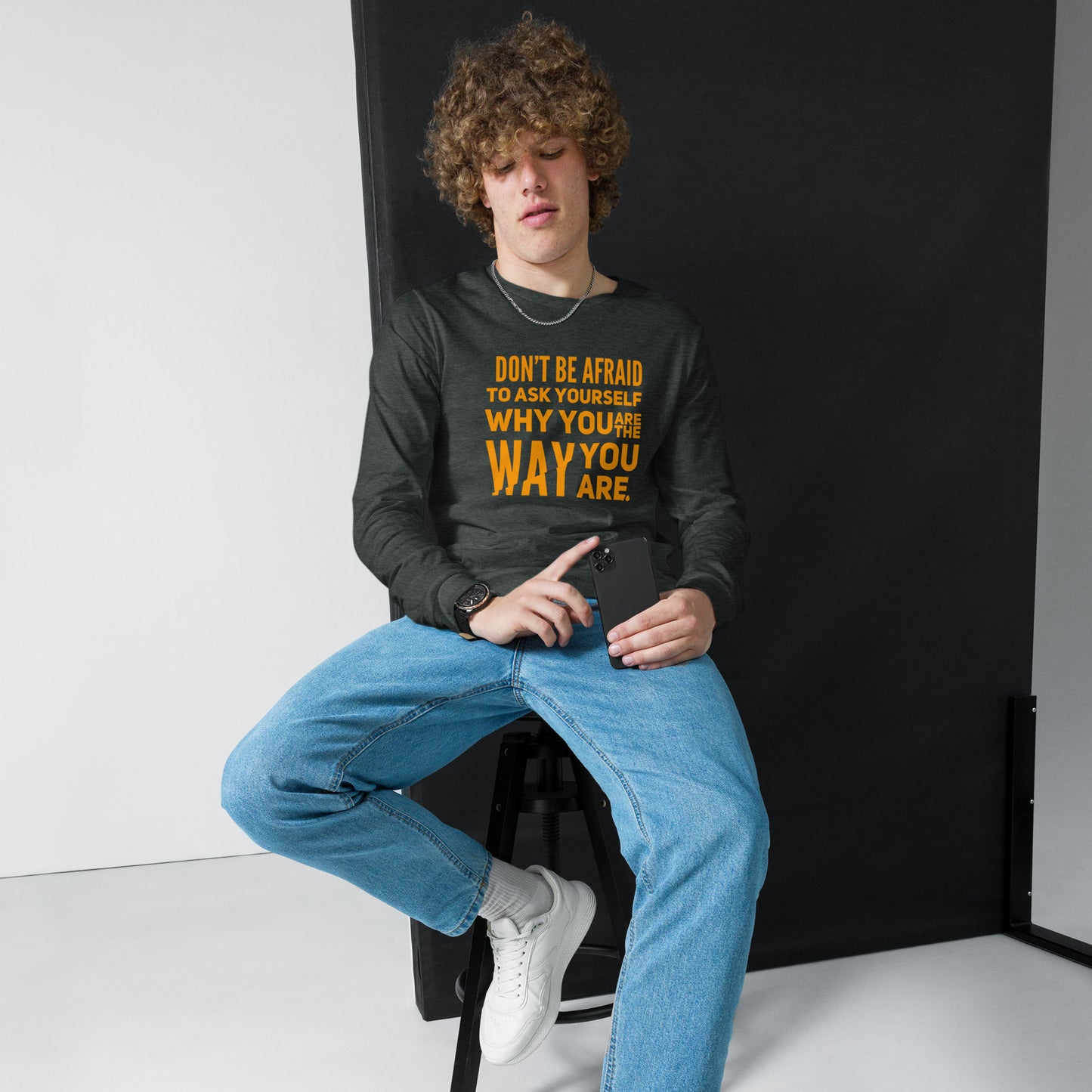 Ask Yourself #2 Unisex Long Sleeve Tee