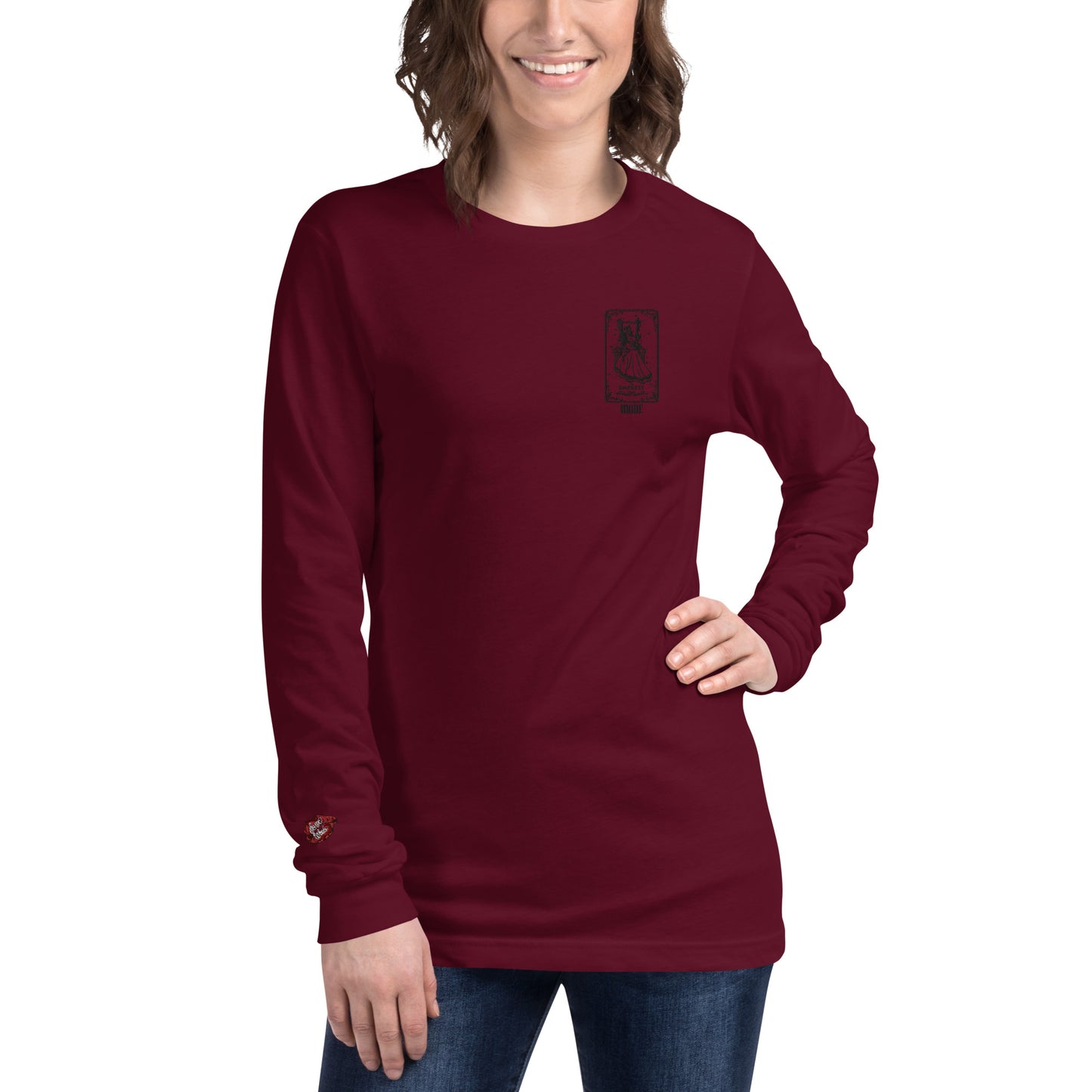 Empress (Black) Unisex Long Sleeve Tee