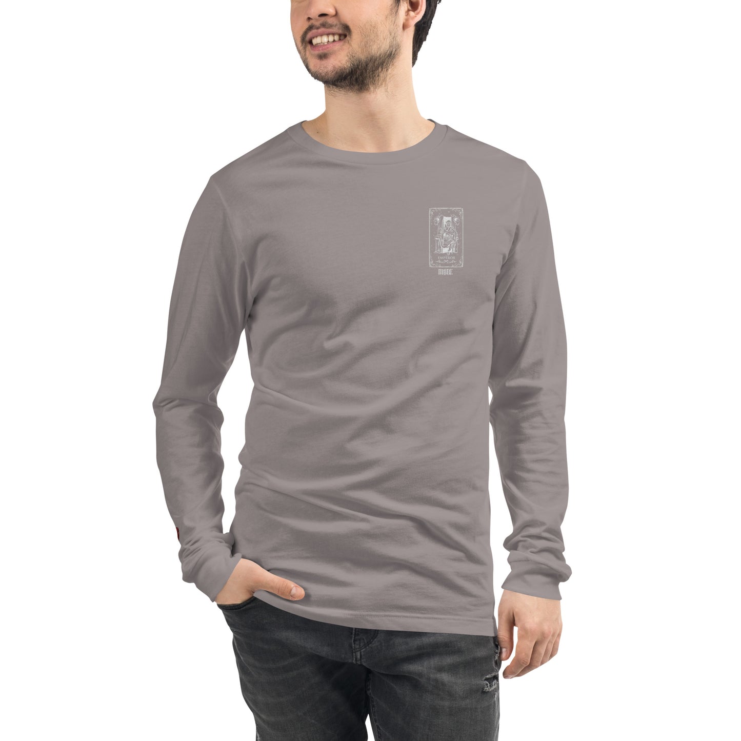 Emperor (White) Unisex Long Sleeve Tee