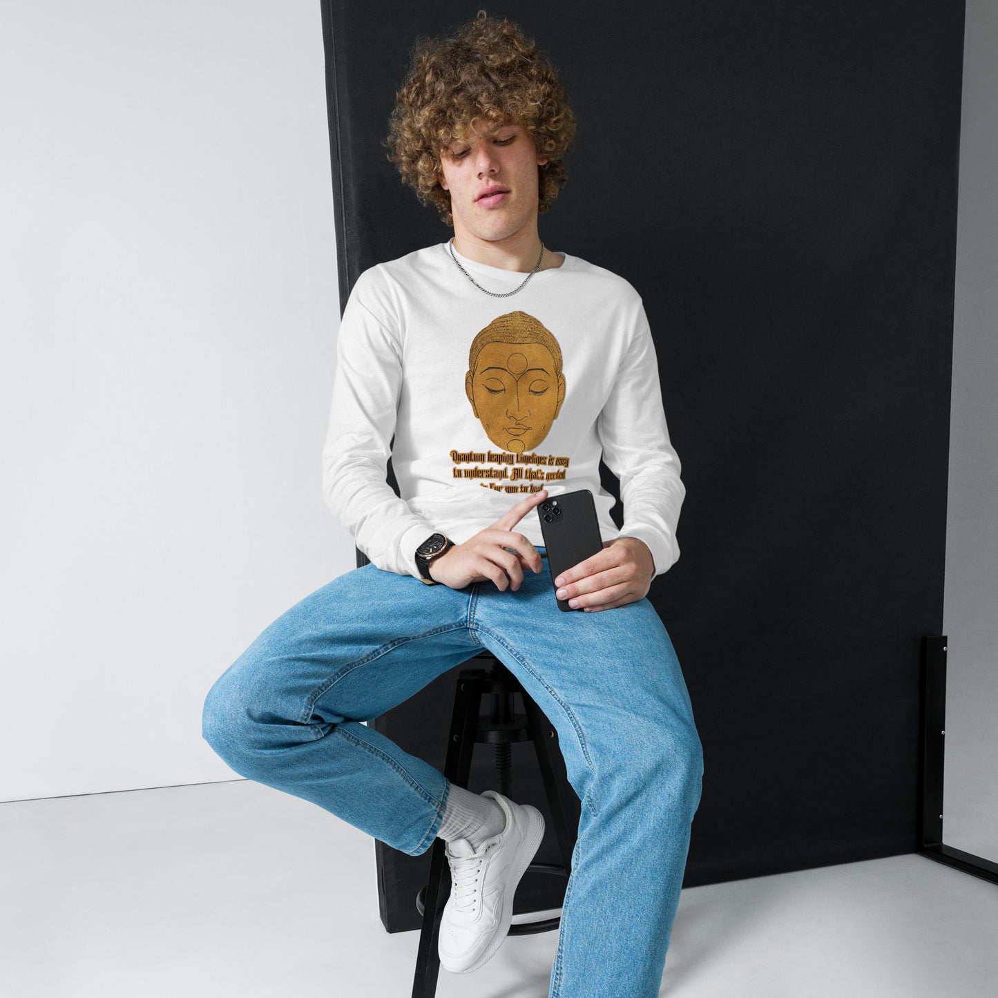 Buddha Unisex Long Sleeve Tee