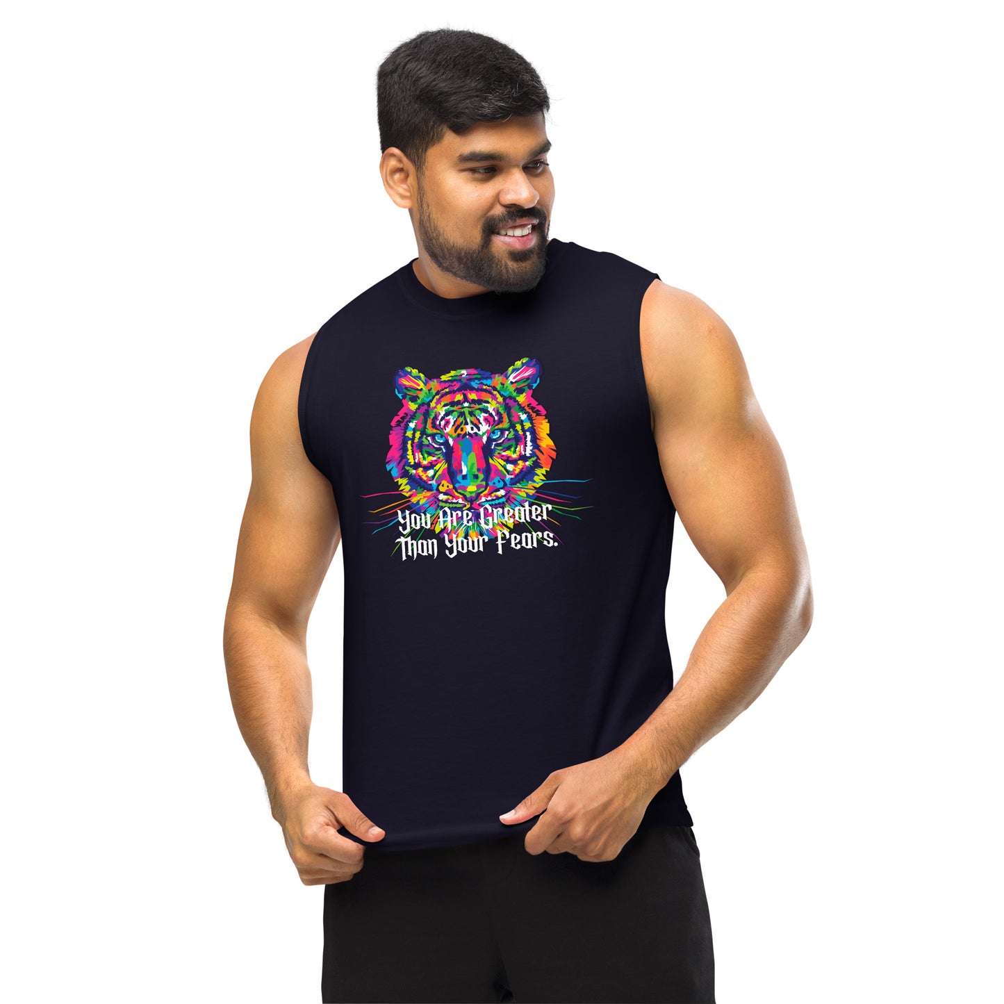 Tiger Unisex Muscle Shirt