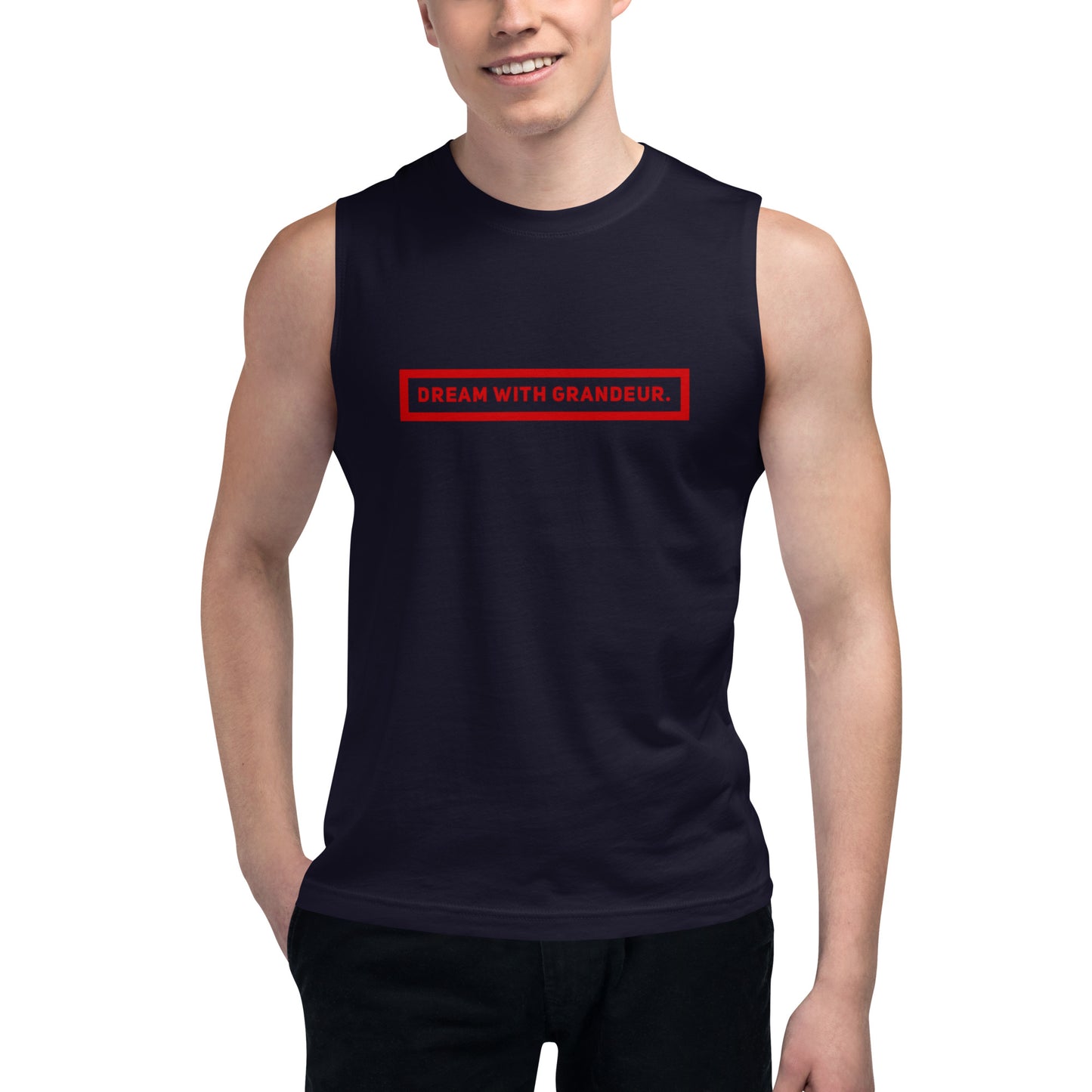 With Grandeur #2 Unisex Muscle Shirt