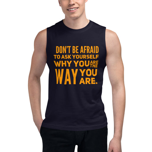 Ask Yourself #2 Unisex Muscle Shirt